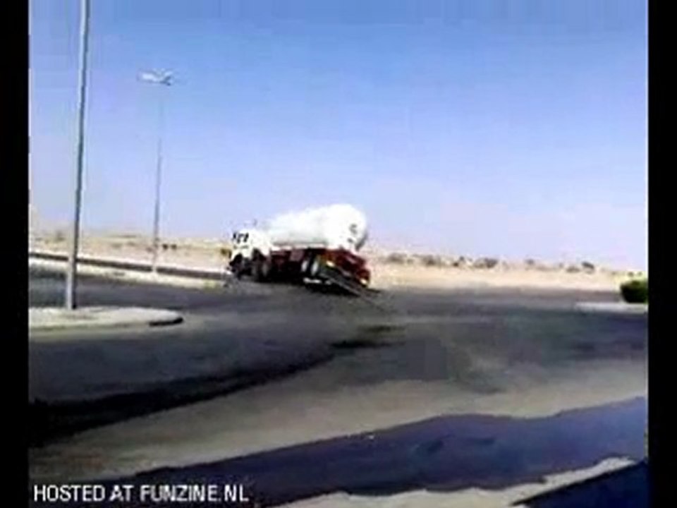 Camion citerne drifting