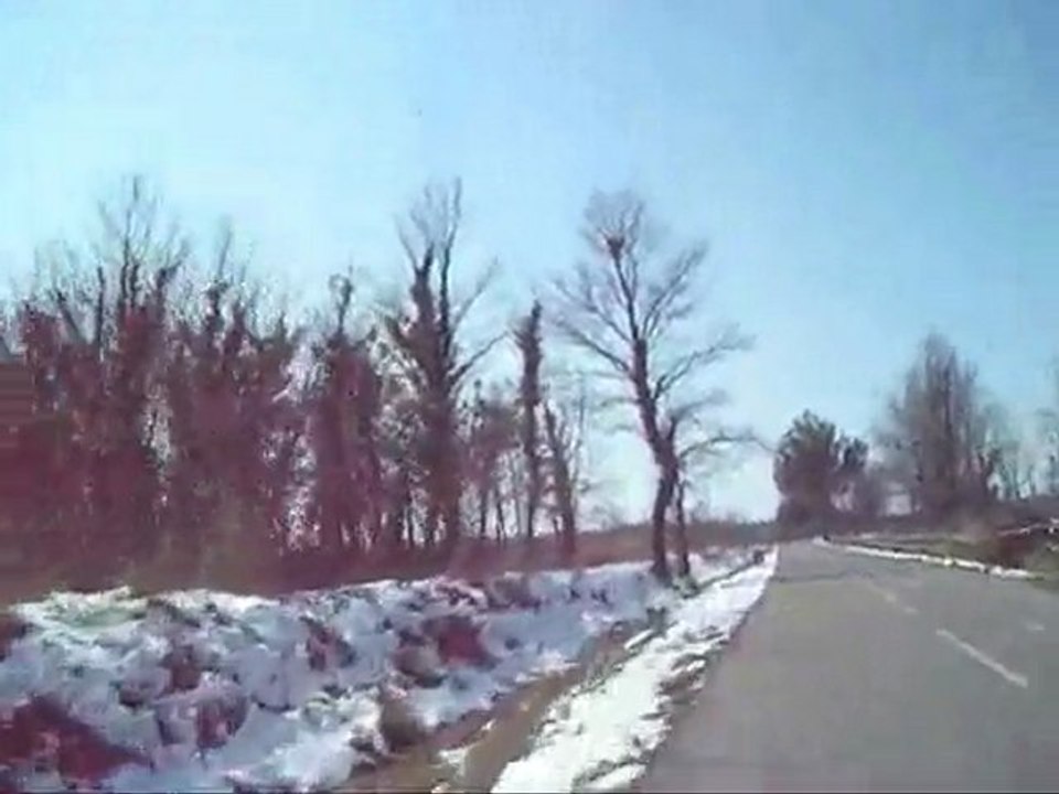 Voie verte sous la neige mars 2010