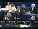 Nigel Farage dénonce un Parlement Européen anti-démocratique