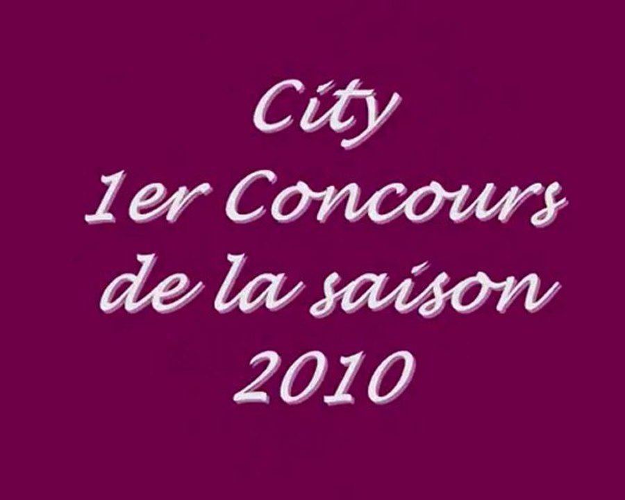 City 1er Concours d'Agility de la saison 2010 !!!!!