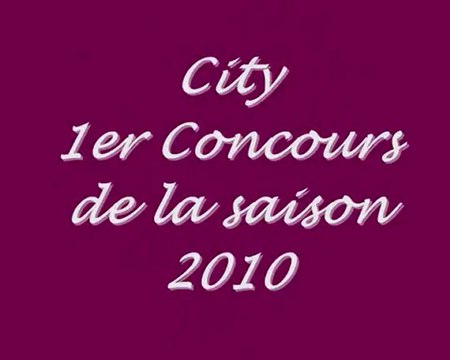 City 1er Concours d'Agility de la saison 2010 !!!!!