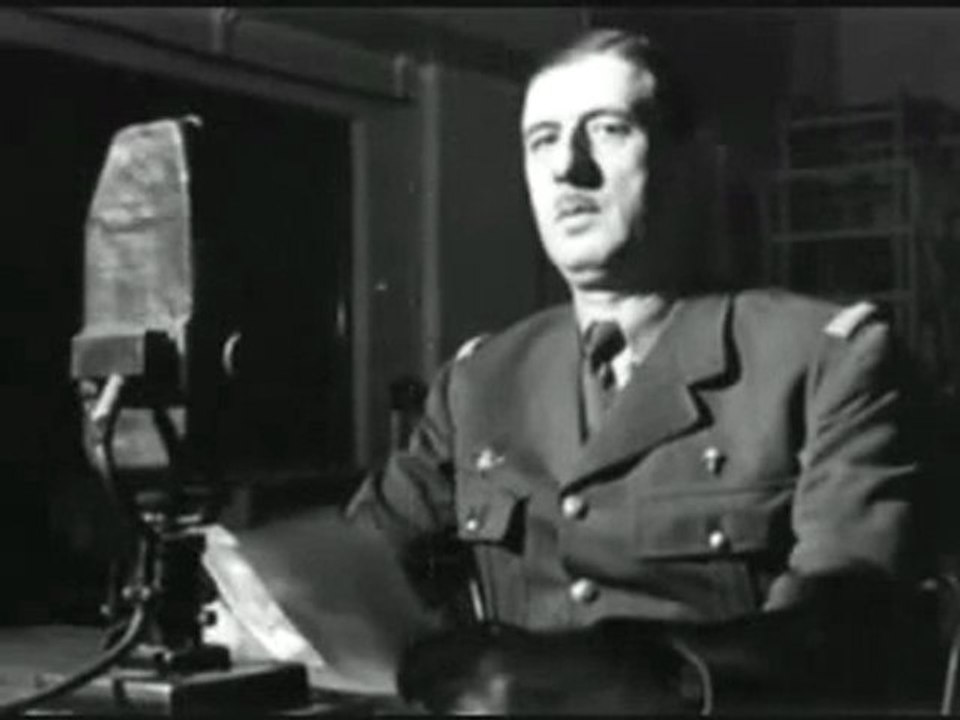 Appel du 22 juin 1940 par le General De Gaulle