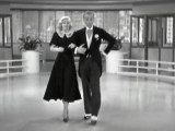Ginger Rogers and Fred Astaire in Swing Time 1937