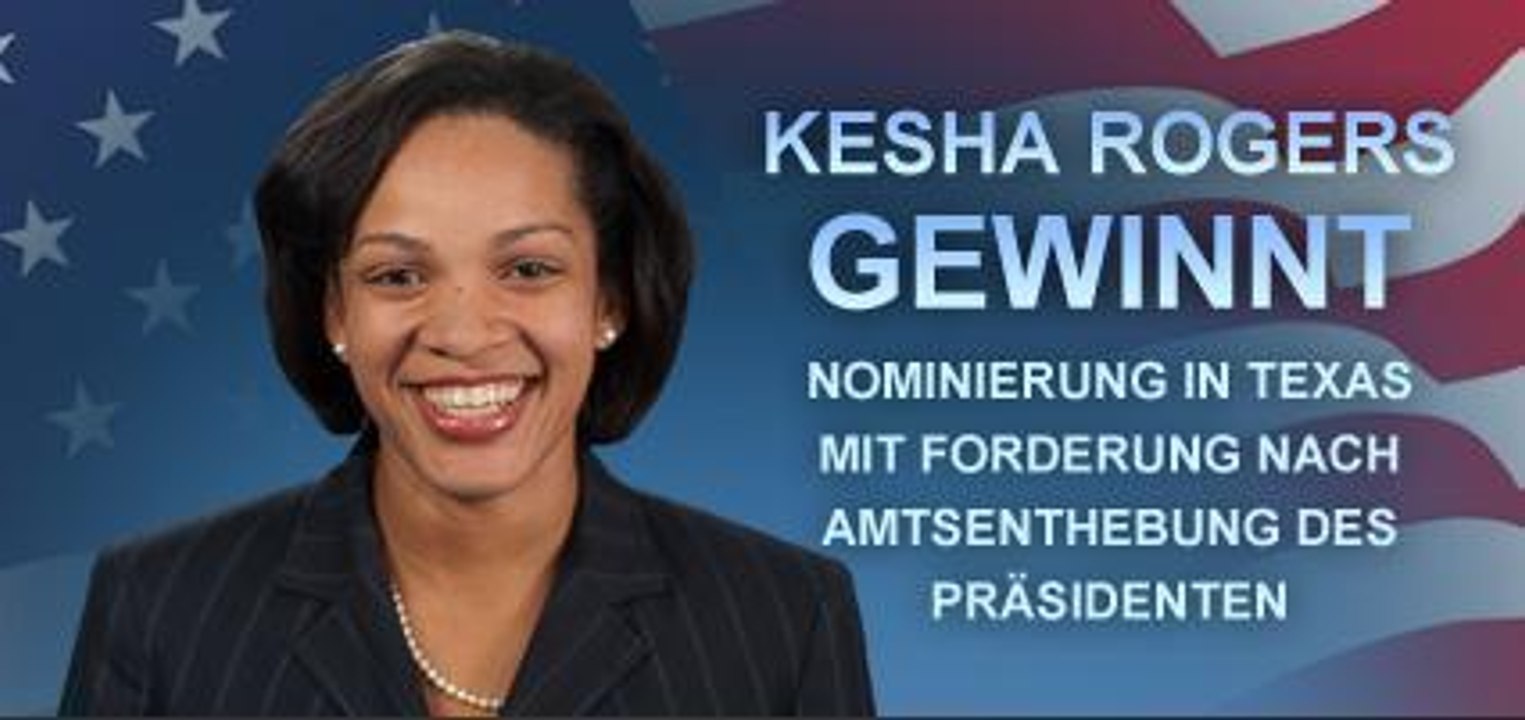 Kesha Rogers' Wahlsieg in Texas: Obamas Iden des März