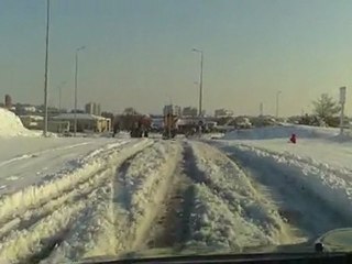 NEIGE DANS LE SUD ( perpignan)