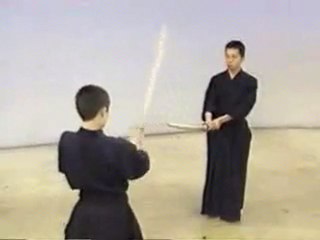 2e kihon NiSandan no waza Kote, Men