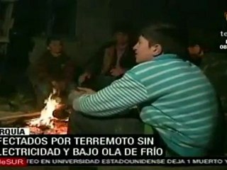 Desamparados, sobrevivientes del sismo en Turquía