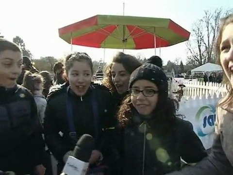 LFM au départ du Paris-Nice 2010 (Yvelines 1ère)