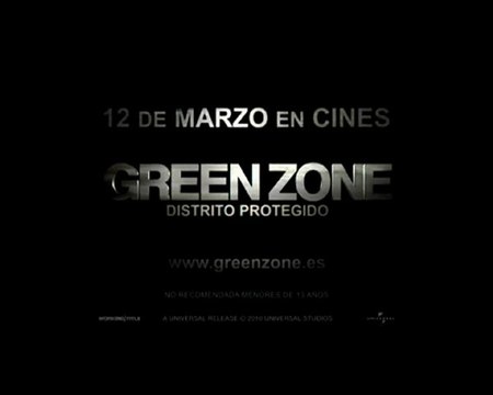 Green Zone - Distrito Protegido Spot1 [10seg] Español