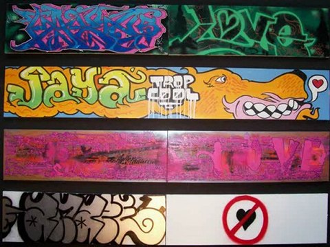 Graffitis Exposition le Grand Palais et La Fondation Cartier