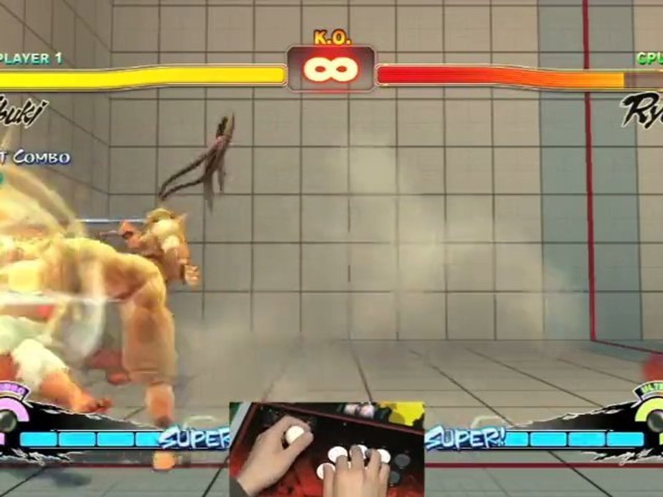 Super Street Fighter IV : Ibuki Gameplay by Justin Wong