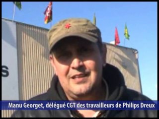 Interview avec Manu Georget, délégué CGT Philips Dreux