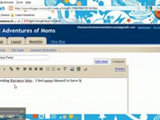 How to Post on a Blogspot Blog.