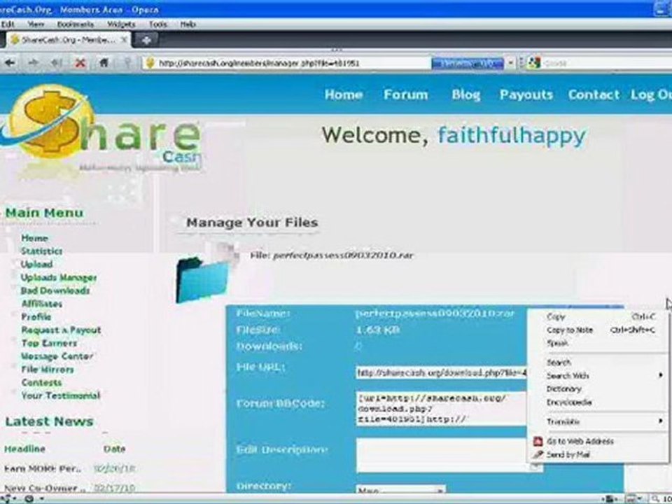 Earn hundreds dollars per month with ShareCash