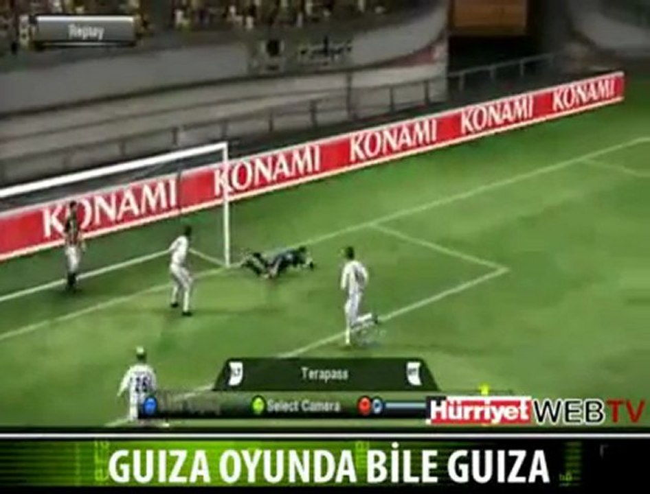 Güiza Pes 2010 Gol Kaçırma Sahnesi