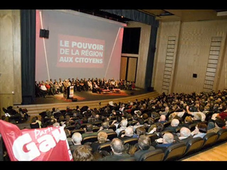 DIAPORAMA MEETING REGIONAL DU FRONT DE GAUCHE