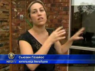 Град размером с мяч для гольфа выпал в Австралии