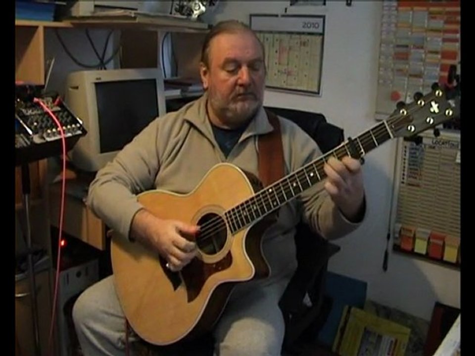 Greensleeves (anonyme) classique - picking