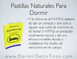 Pastillas Naturales Para Dormir