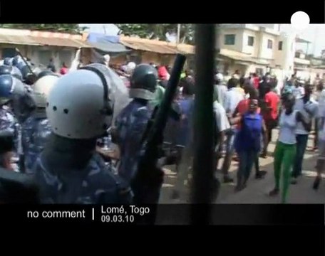 Togo: protest over poll results