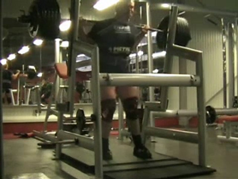 Vorbereitung DM 2010 27.02 270kg Beuge nach 2 Jahren Pause