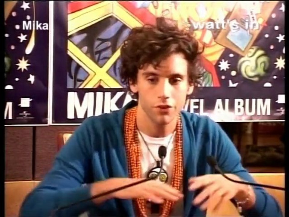 Mika : "We are Golden" interview exclu (Barclay / Universal)