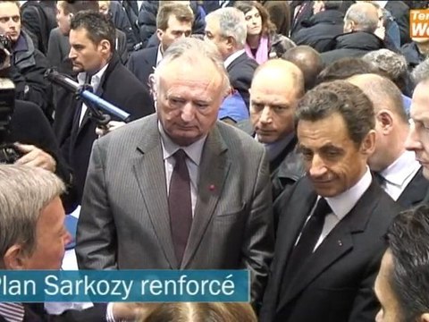 La visite de Nicolas Sarkozy au Salon de l'Agriculture