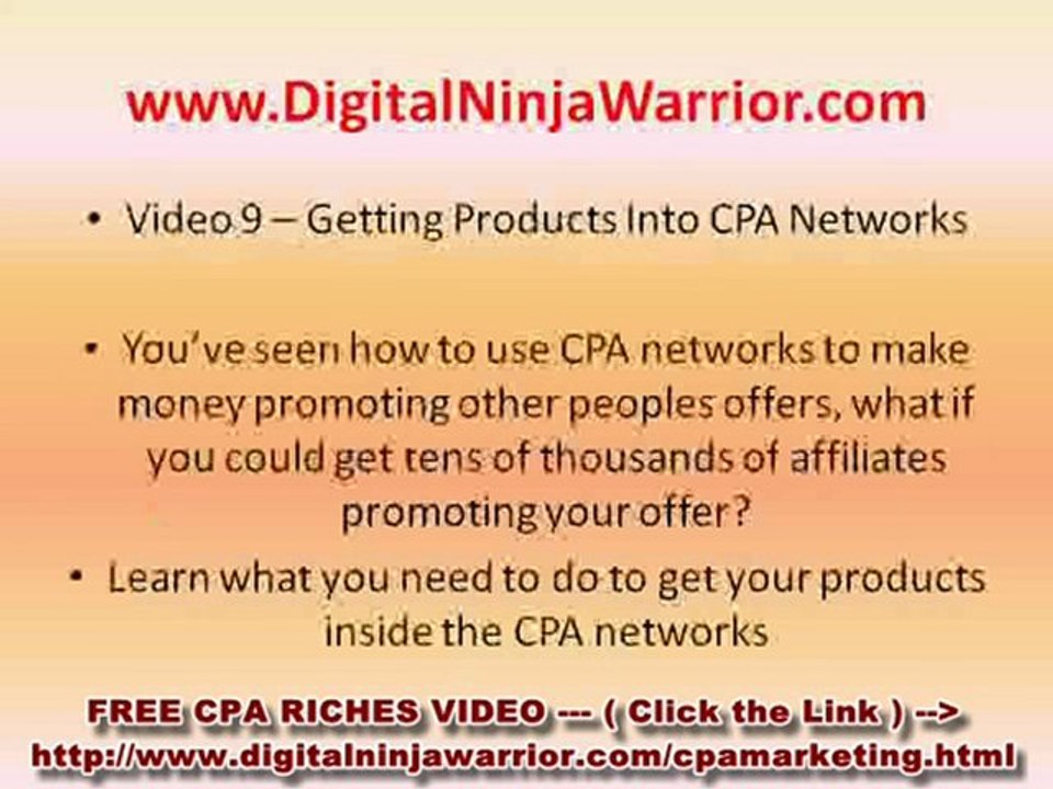 Monetizing Your Website With CPA Affiliate Marketing