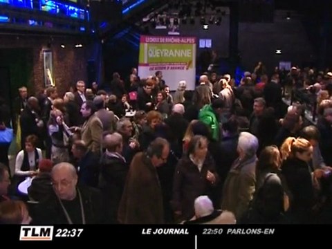 Élections régionales : meeting du PS à Lyon