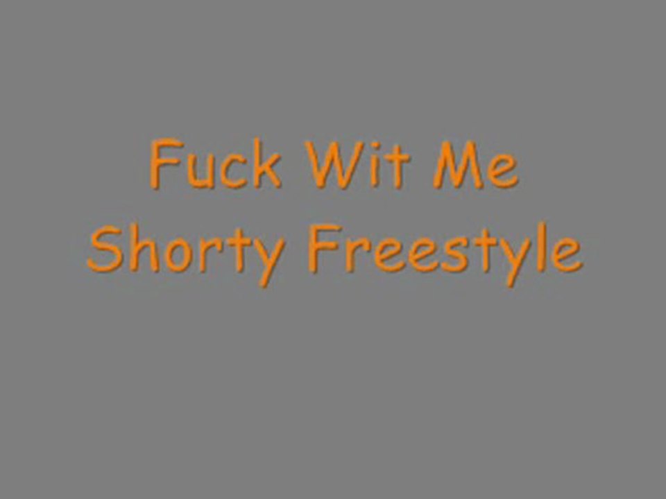 Glasses Malone-Fuck Wit Me Shorty Freestyle