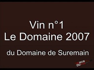 Le domaine 2007 du domaine de Suremain - Mercurey