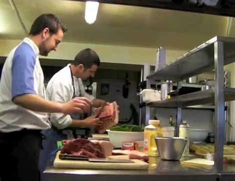 La Tour des vents à Monbazillac, visite d'une cuisine étoilé