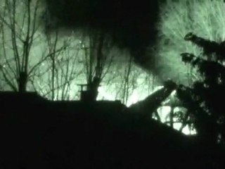 incendie du garage de saint laurent en grandvaux (accéléré)