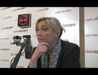 Marine Le Pen, invitée de Guillaume Durand