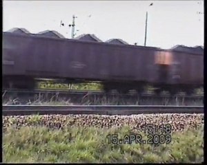 Pociąg towarowy w Kozłowie