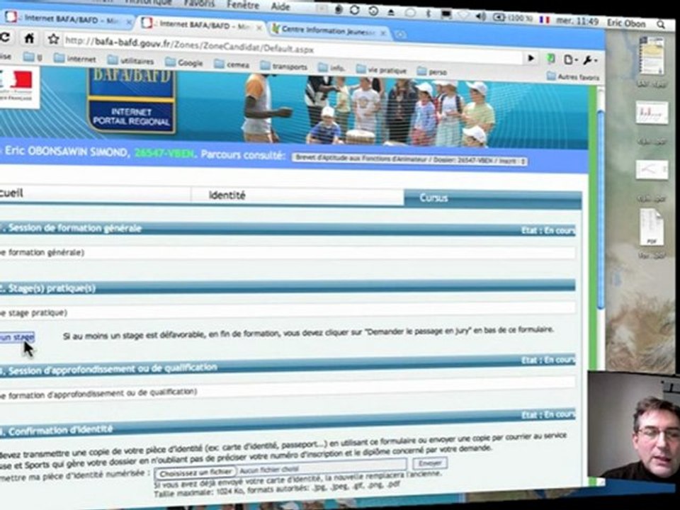 BAFA Mode d'emploi . Tutoriel pour s'inscrire au BAFA