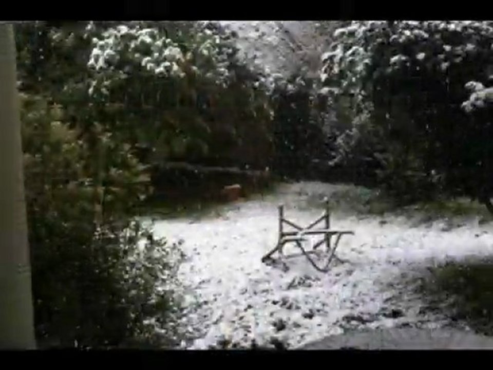 Hossegor sous la neige