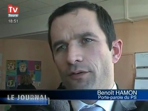 Régionales Benoît Hamon soutient François Bonneau (Tours)