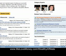 Wealthy Affiliate Research Review