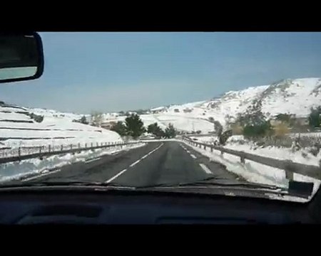 banyuls > port vendres aprés la neige 10/03/2010