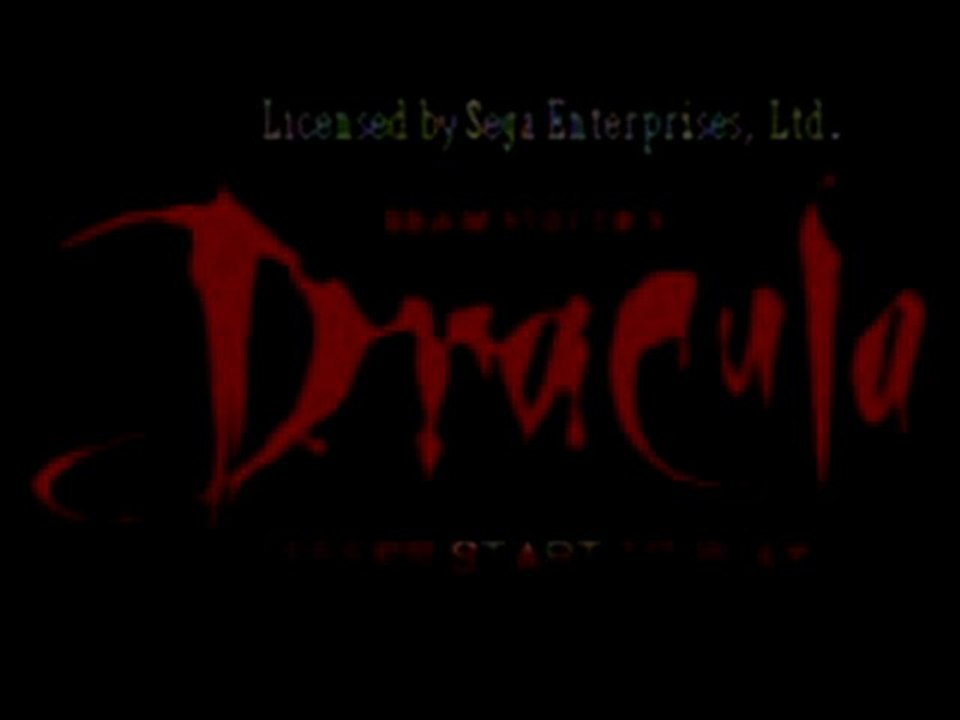 Attract Mode - Dracula (Sega-CD)
