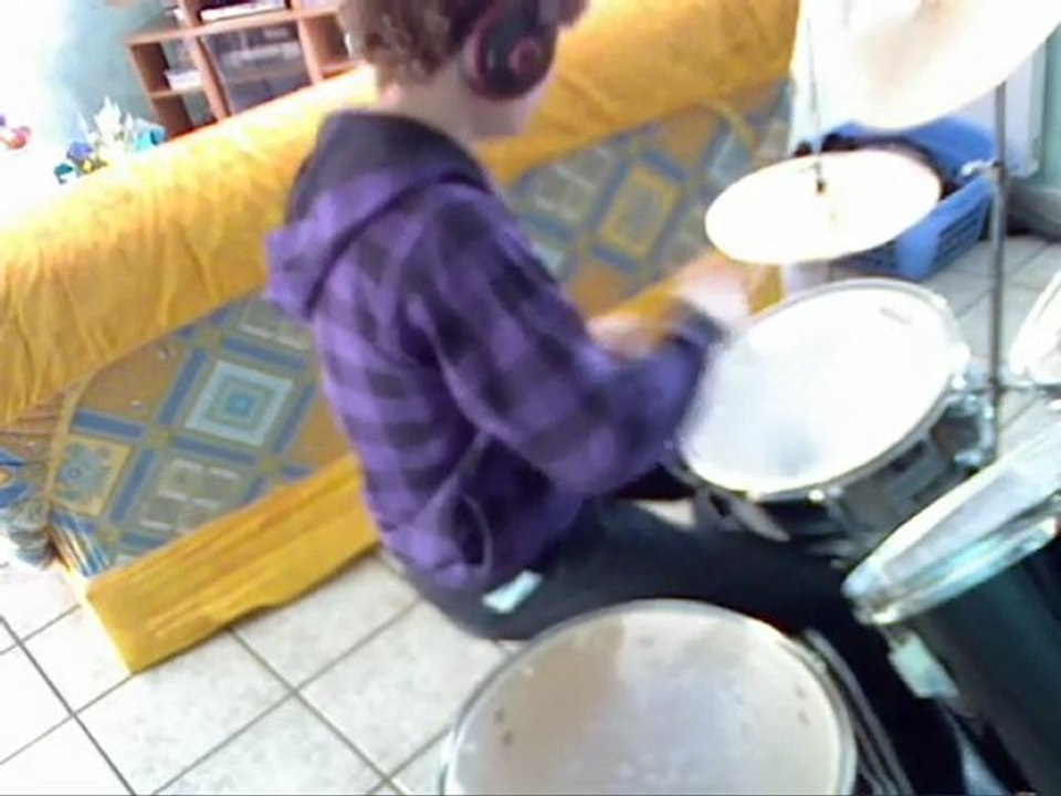 Drum cover - Banquet - Bloc party ( partielle )