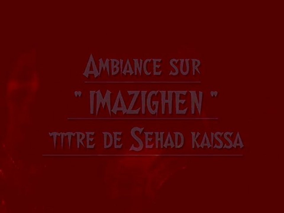 " IMAZIGHEN "