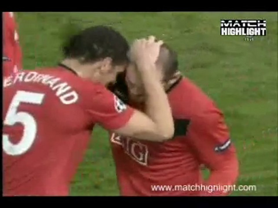 Manchester Utd  4-0  AC Milan Rooney 13'