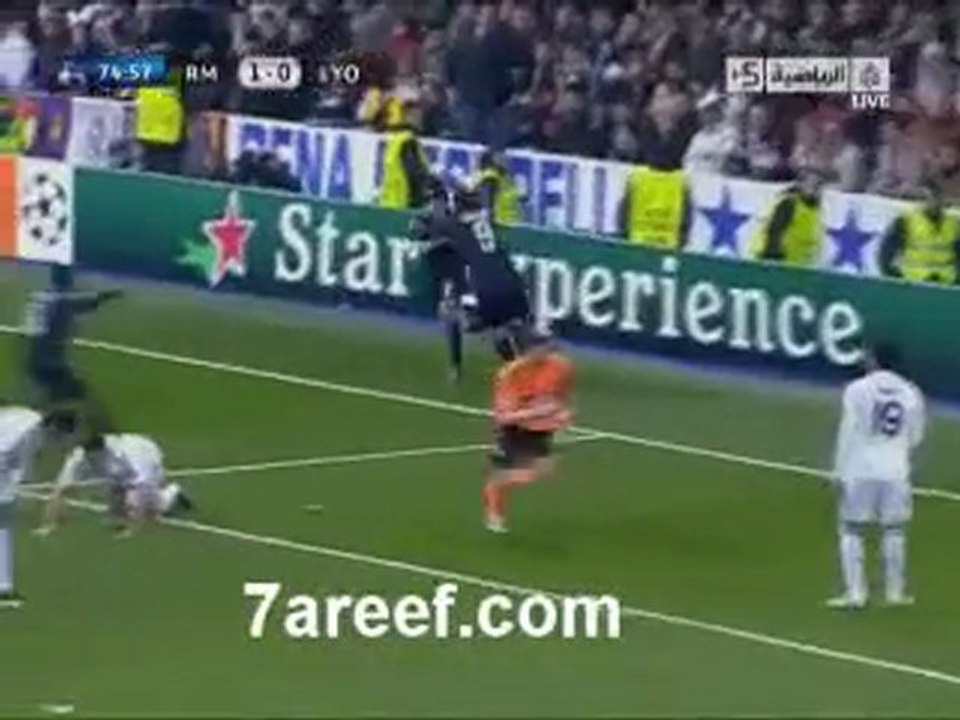 Real Madrid vs lyon 1-1 Goals and Highlights