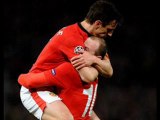 Manchester United 4-0 AC Milan Rooney double