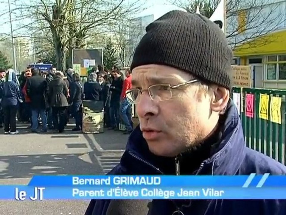 Non à la fermeture du collège Jean Vilar! (Angers)