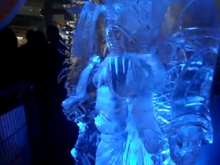 Soirée de lancement Final Fantasy XIII : Sculpteur sur glace