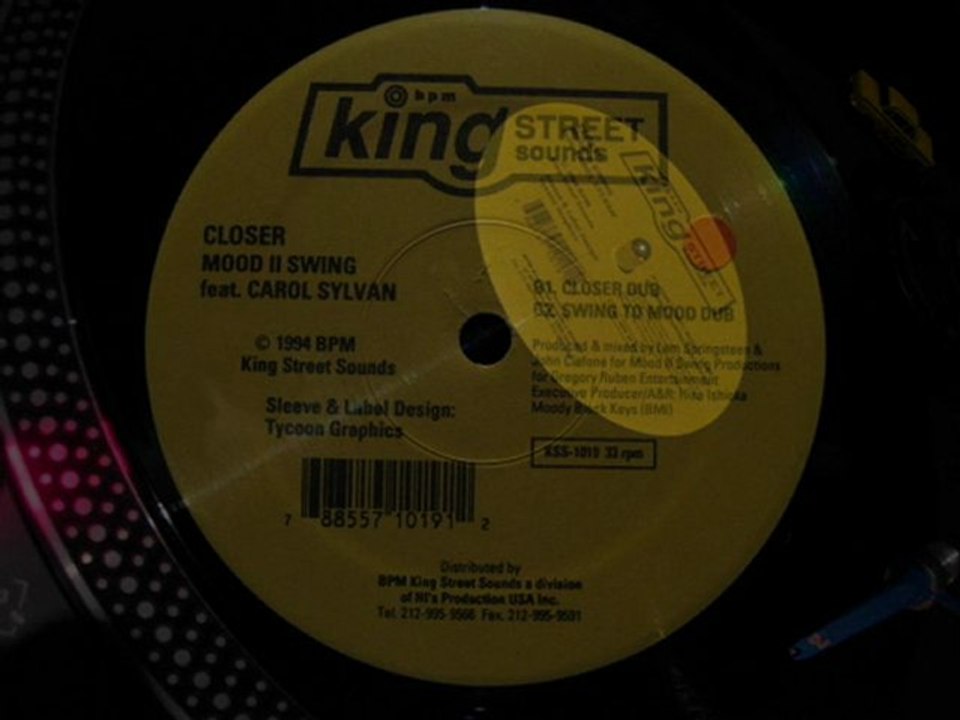 Closer.Mood 11 Swing feat Carol Sylvan.King Street