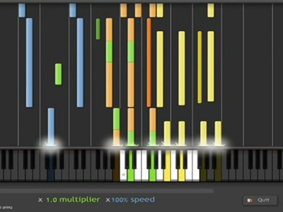 Midi Piano Play Synthesia - Music - theme Sadness and Sorrow